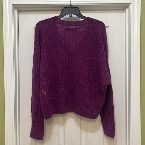 I R O Paris - Grunge, slouchy & distressed v-neck sweater - size - medium - Picture 2 of 9